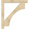 Ekena Millwork Westlake Block Rough Sawn Bracket w/ Offset Brace, Douglas Fir, 6"W x 40"D x 44"H BKT0604X40X44WTL05RDF - alternate 2